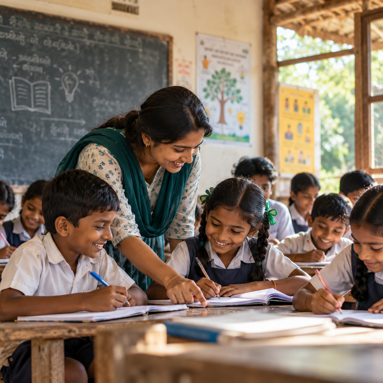 joyful learning in a rural classroom